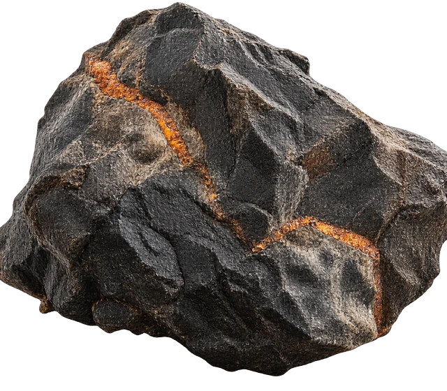 Piedra entera con una veta apenas visible